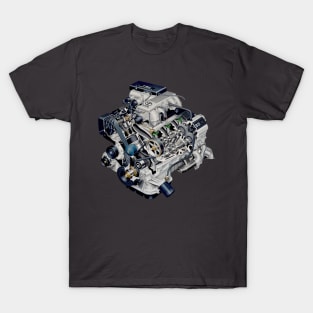 1UZ-FE Engine T-Shirt